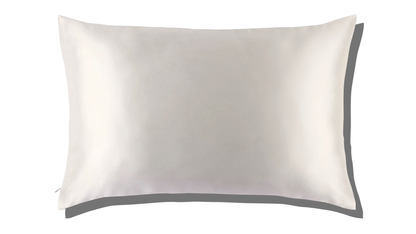 Saf İpek – Beyaz Yastık Kılıfı